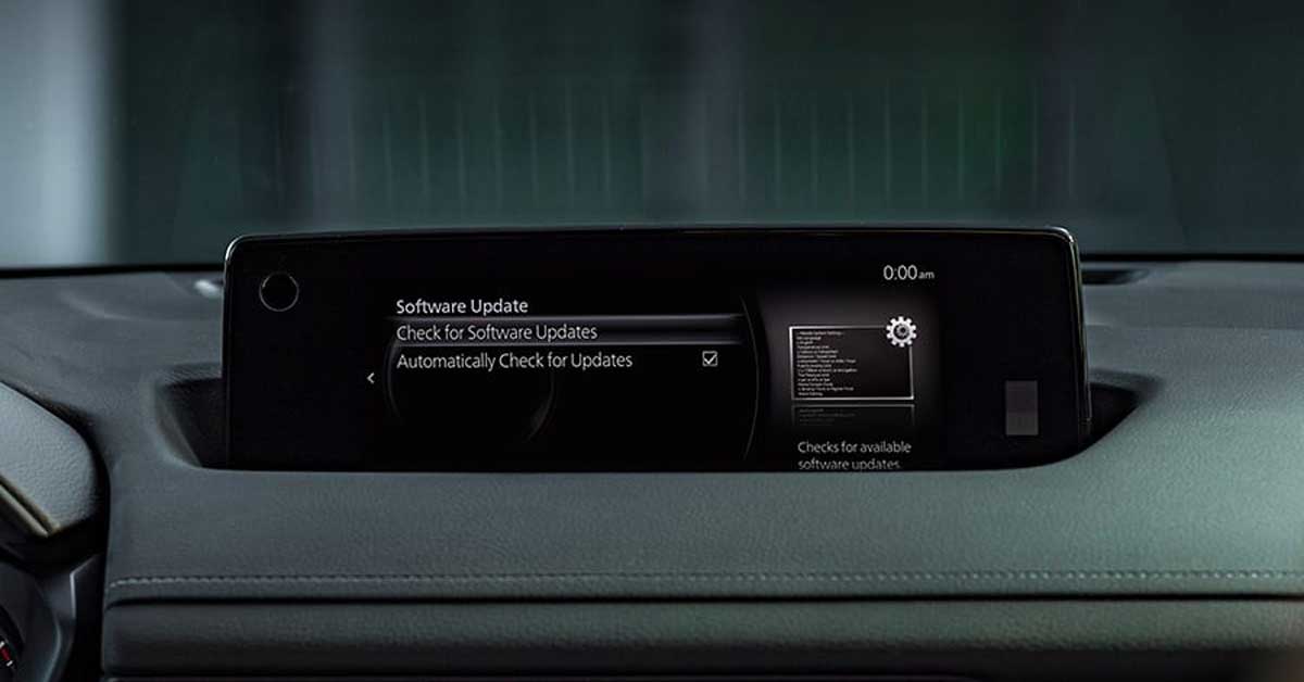 Software Update Aggiornamento Mazda Bisson Auto