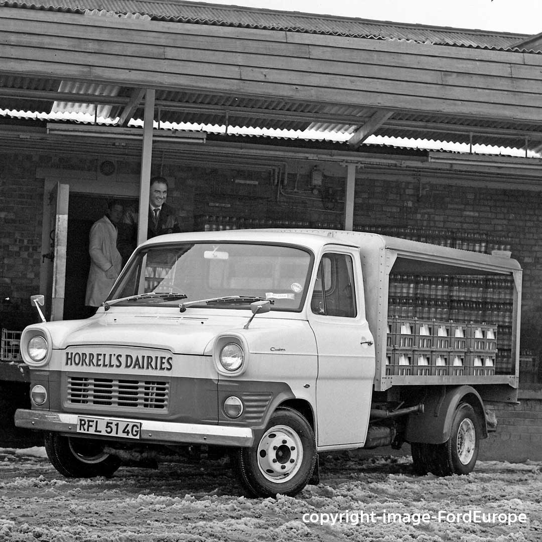 1969 Transit Milk Float Copyright Image Fordeurope Imm Gallery Transit60 98