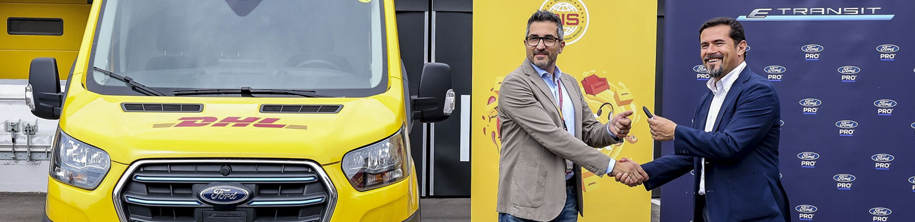 Immagine Dettaglio News Ford E Transit E Dhl