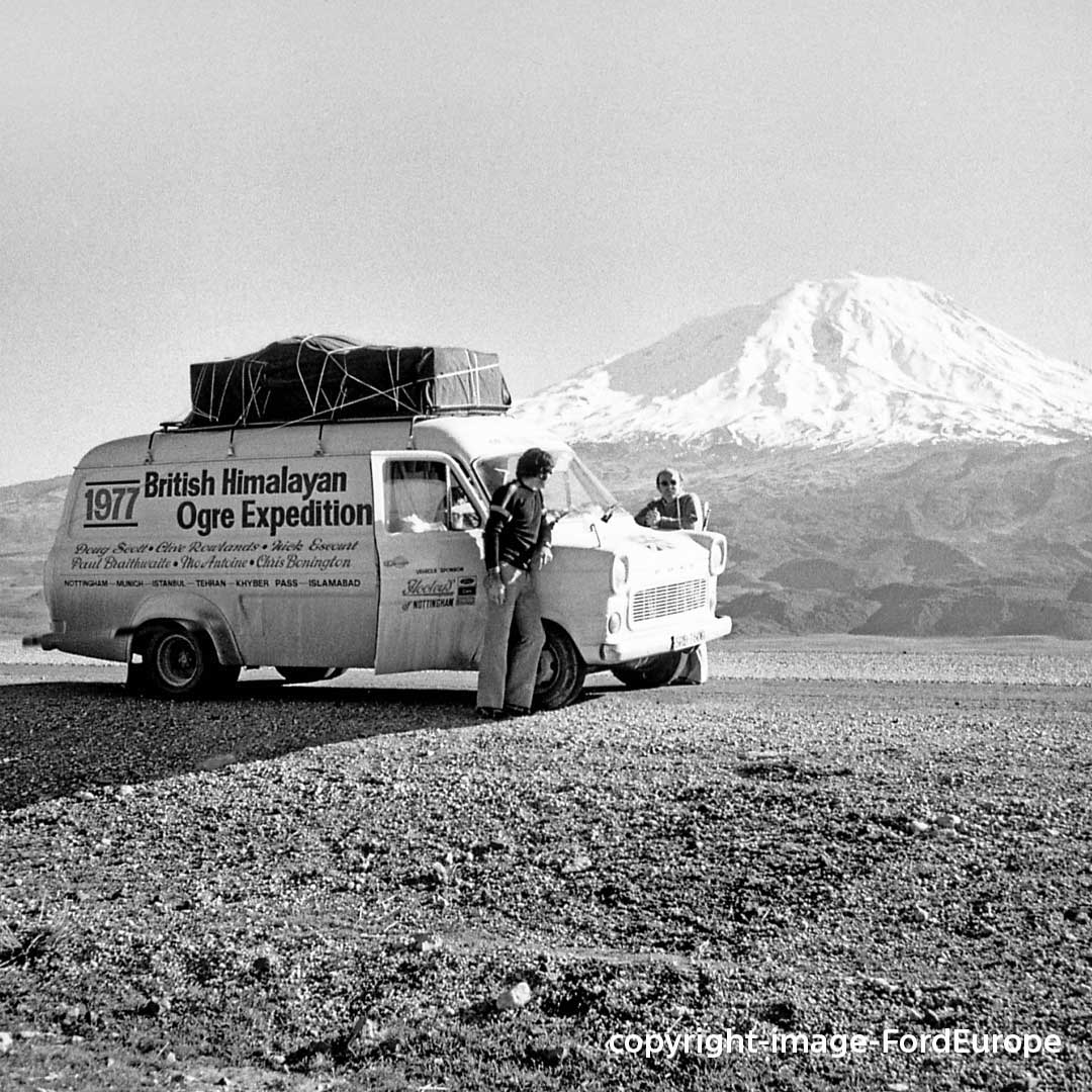 1977 Transit Used In British Himalayan Ogre Expedition Neg Copyright Image Fordeurope Imm Gallery Transit60 78